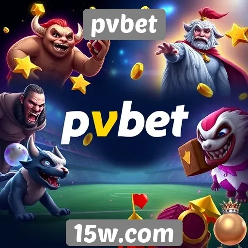 Variedade de jogos disponíveis na pvbet